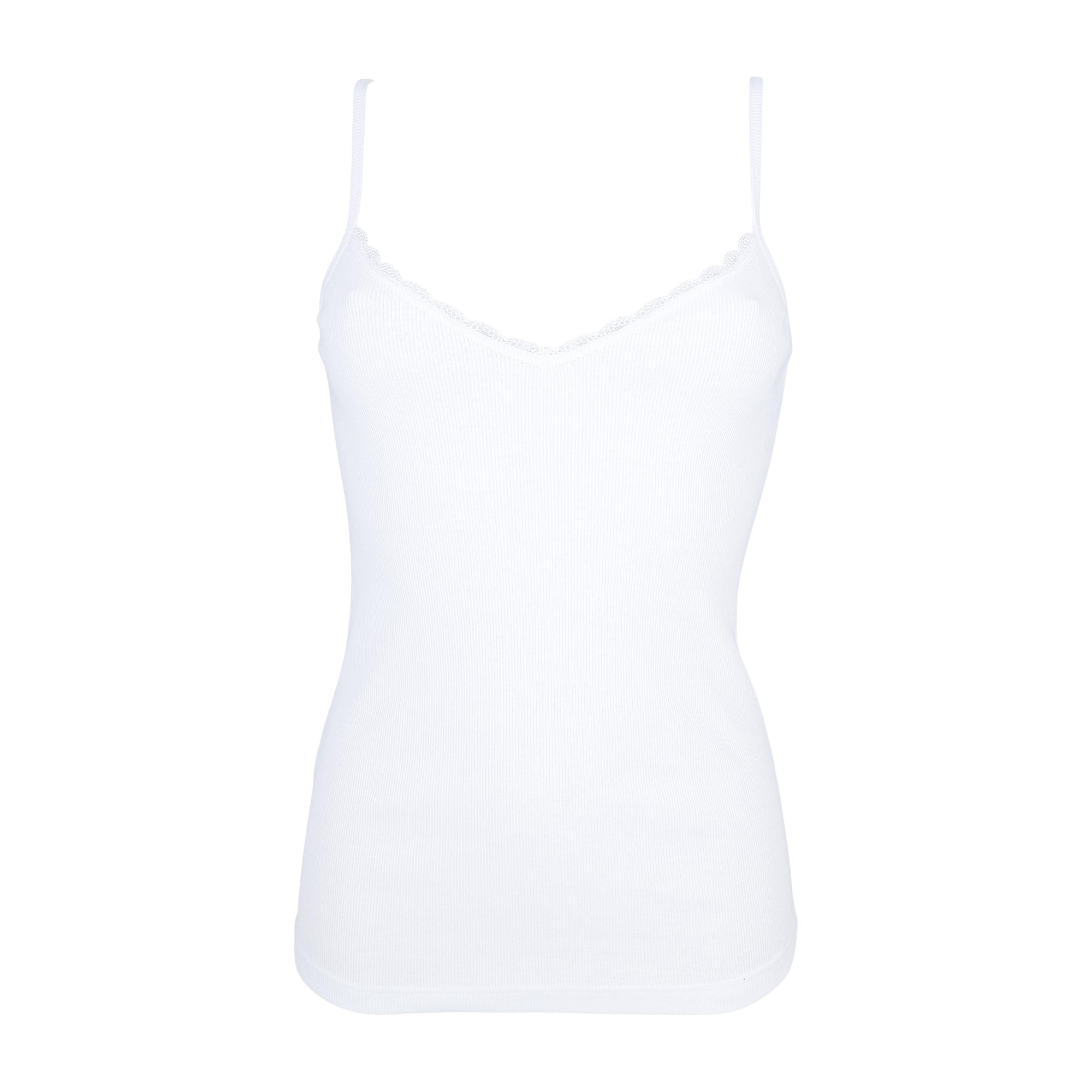 Top Donna Cotonella Bianco ADB66_00001_3