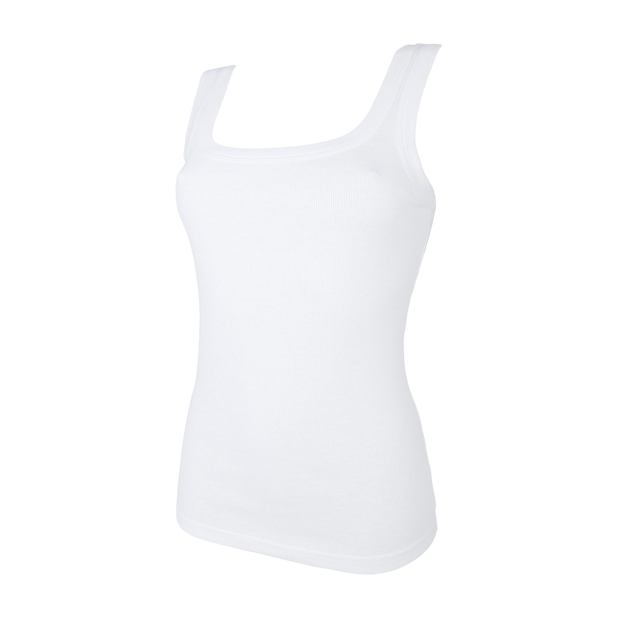 Canotta Donna Cotonella Bianco ADB69_00001_4
