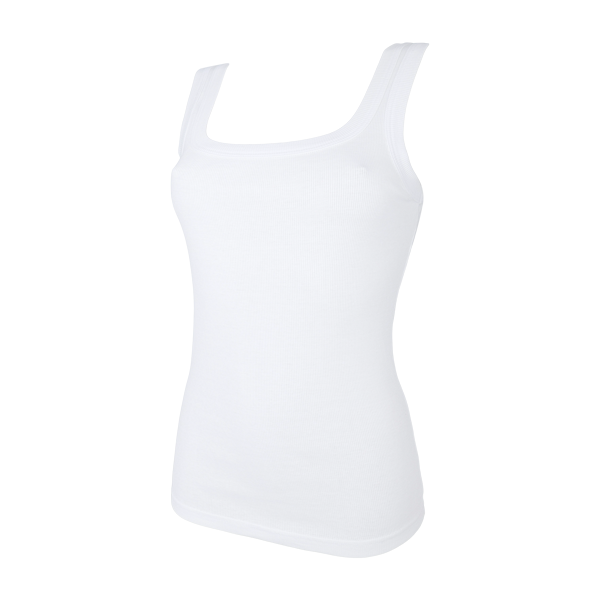 Canotta Donna Cotonella Bianco ADB69_00001_4
