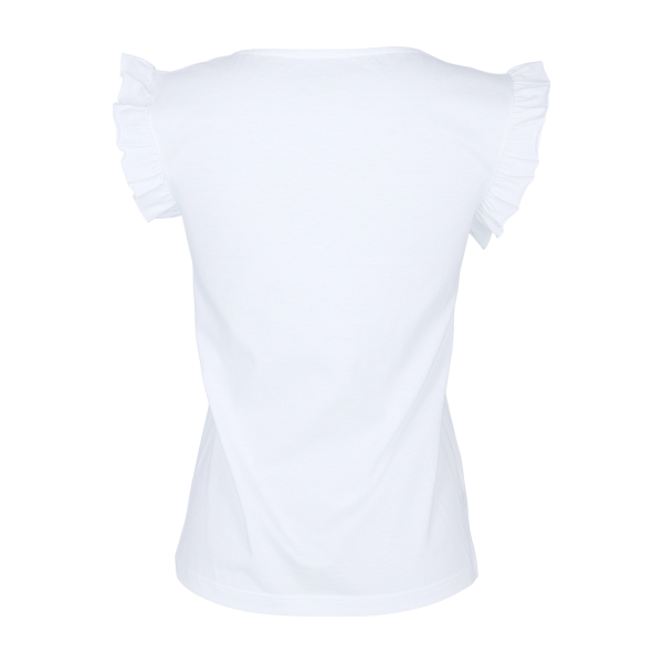 Maglia Girocollo Smanicata Donna Cotonella Bianco ADB77_00001_5