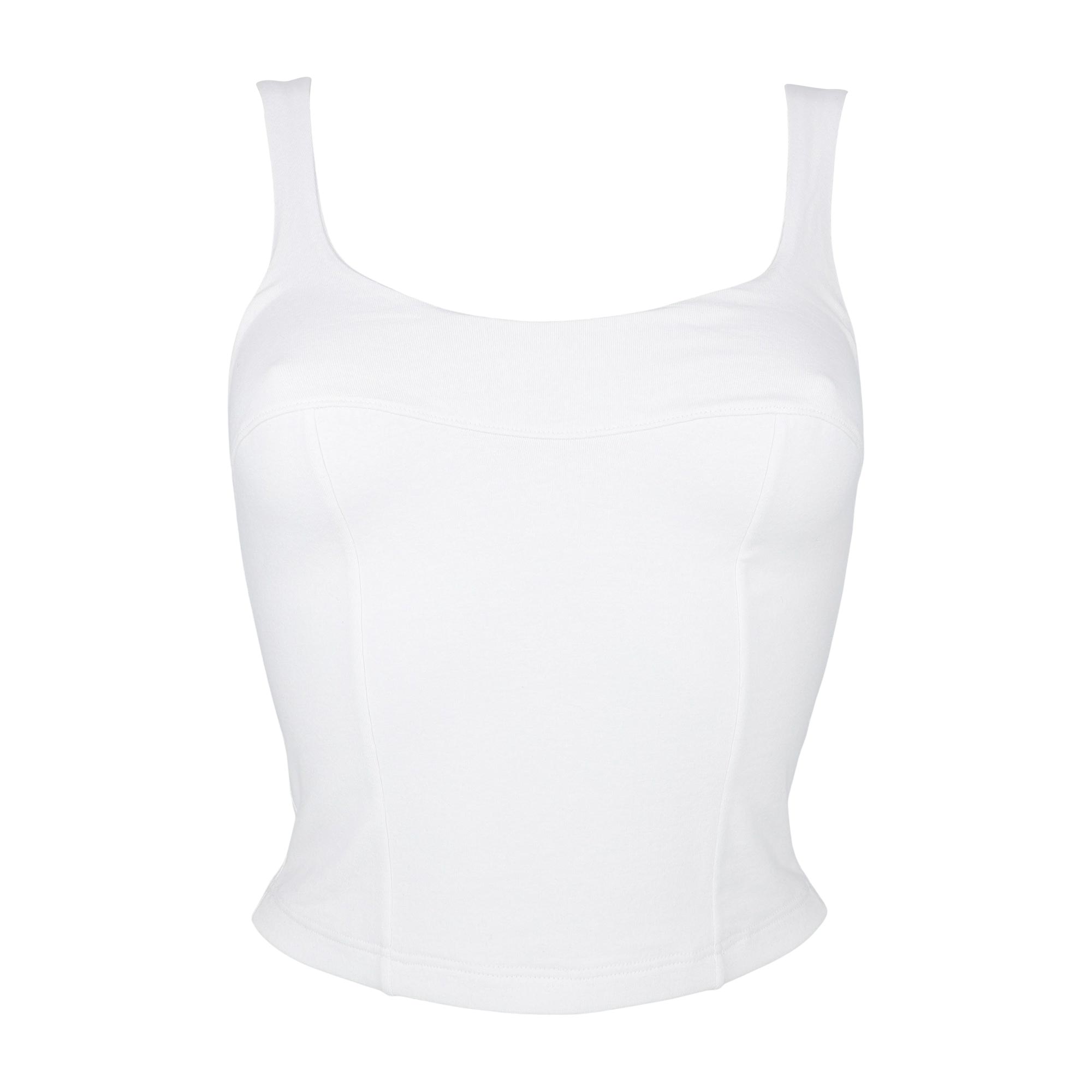 Top Donna Cotonella Bianco ADB84_00001_3
