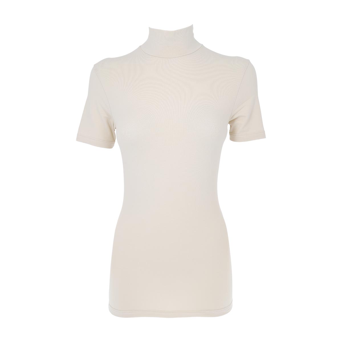 Maglia Lupetto Manica Corta Donna Cotonella Crema ADB94_00143_3