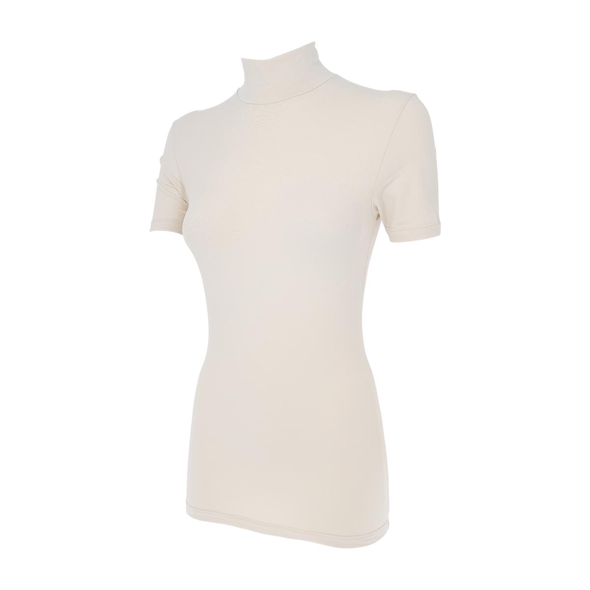 Maglia Lupetto Manica Corta Donna Cotonella Crema ADB94_00143_4