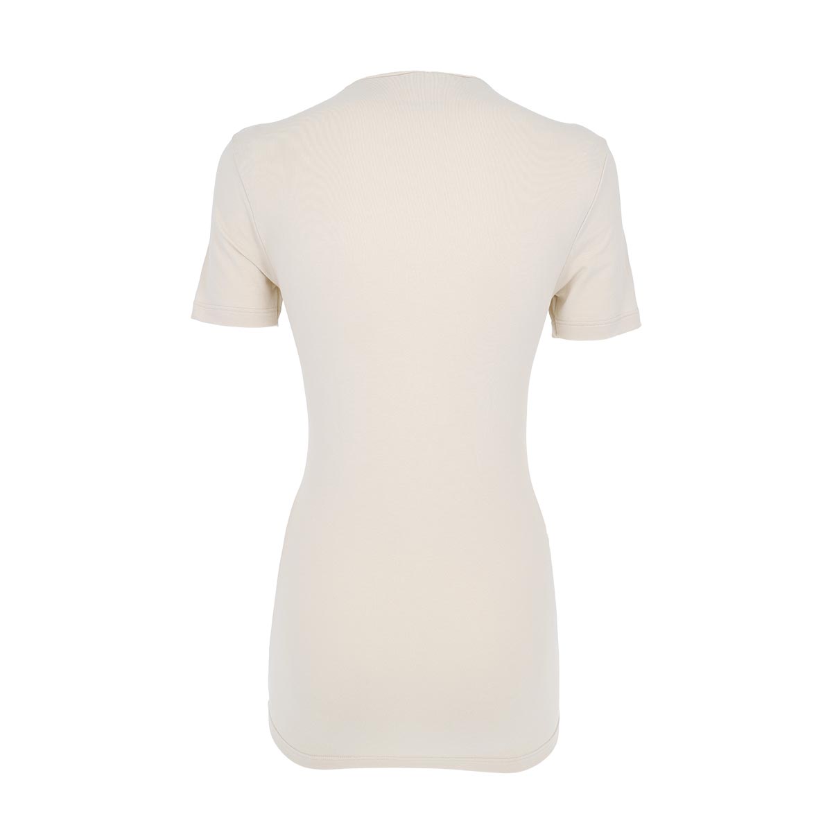 Maglia Lupetto Manica Corta Donna Cotonella Crema ADB94_00143_5