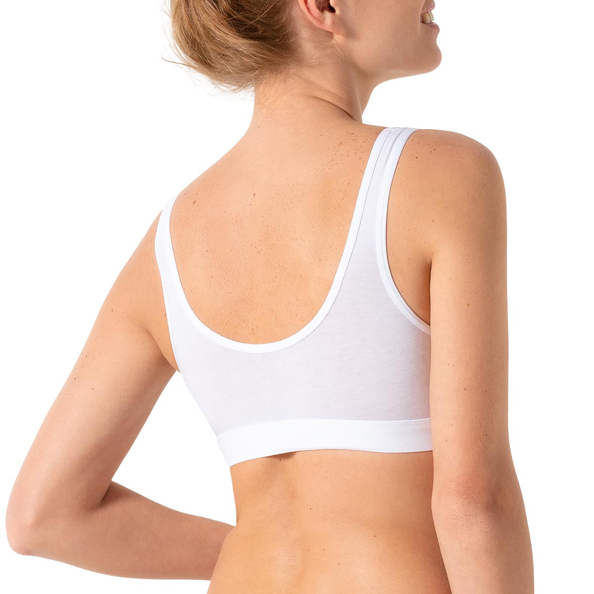 Brassiere Donna Cotonella Bianco ADB95_00001_2