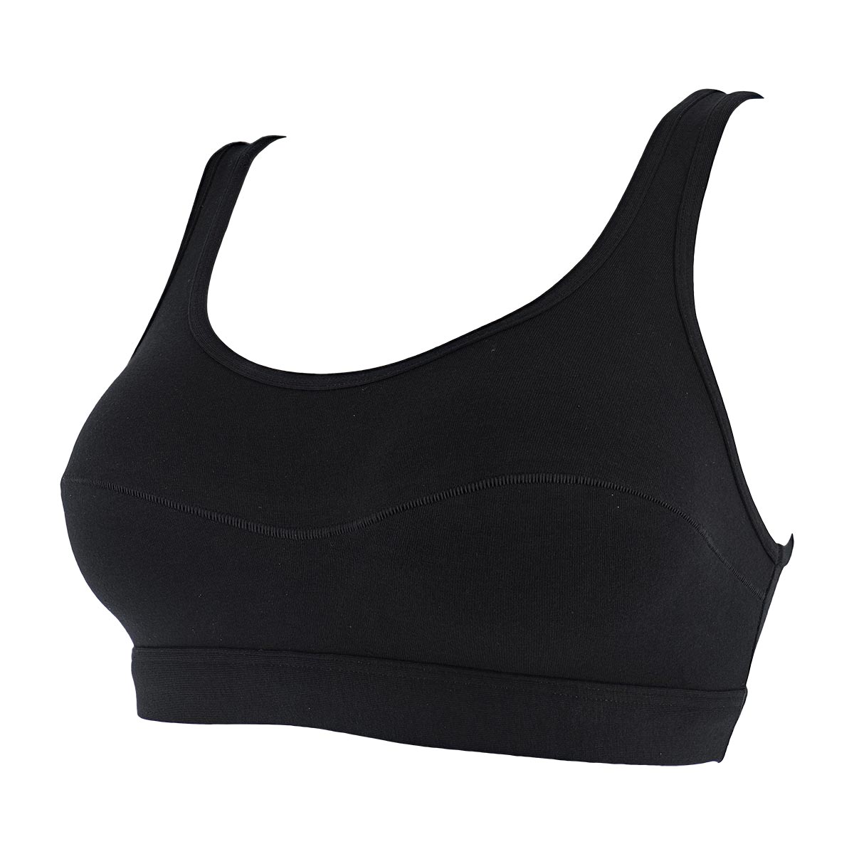 Brassiere Donna Cotonella Nero ADB95_00002_3