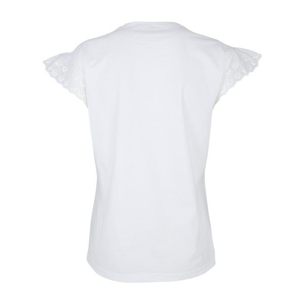 Maglia Girocollo Manica Corta Donna Cotonella Bianco ADC09_00001_5