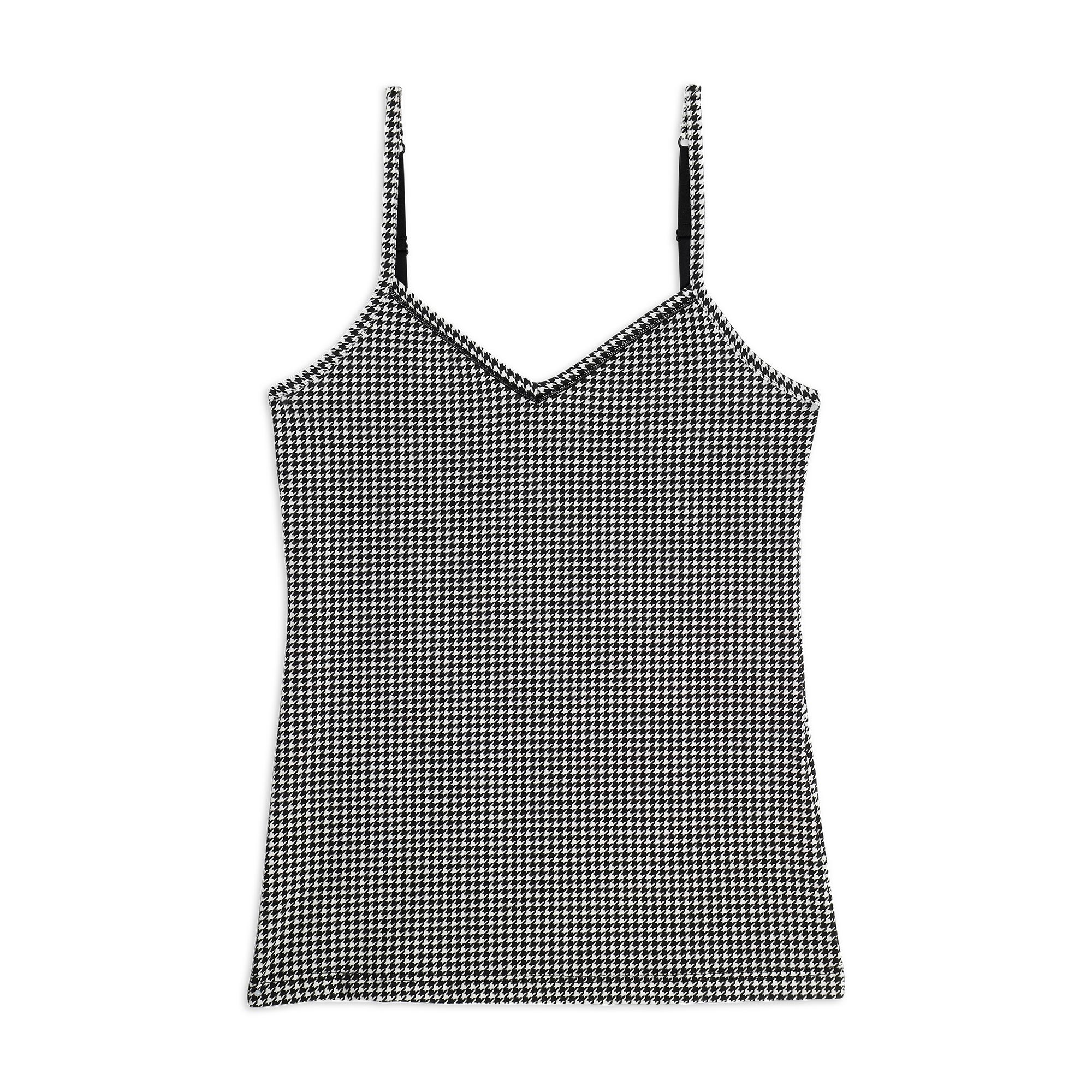 Top Donna Cotonella Stampato Nero ADC12_STNE2_2