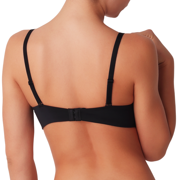 Reggiseno Imbottito Senza Ferretto Donna Cotonella Nero ADC16_00002_2