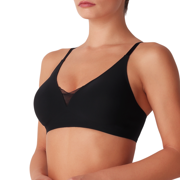 Reggiseno Comfort Donna Cotonella Nero ADC18_00002