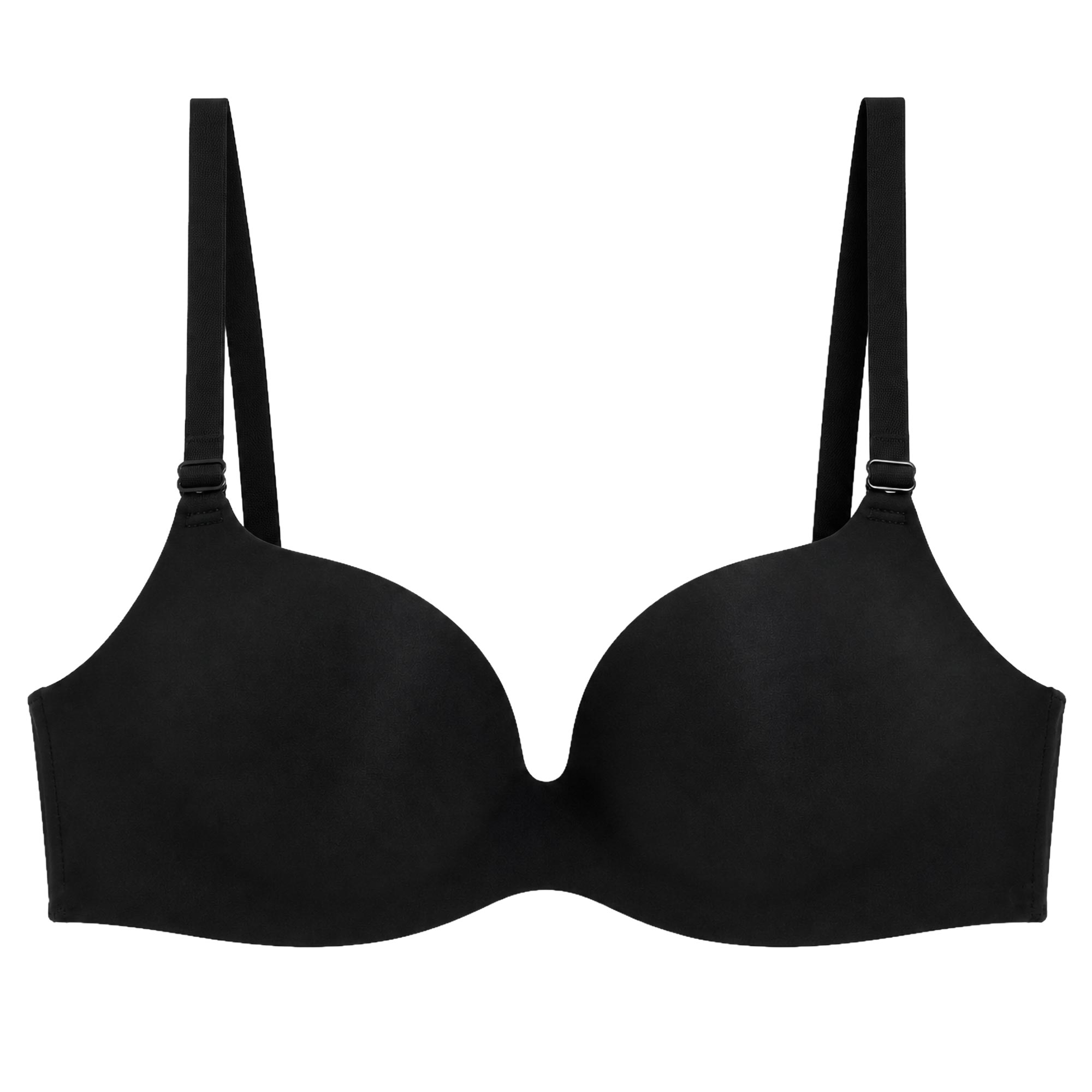 Balconette Push Up Comfort Donna Cotonella Nero ADC20_00002_3