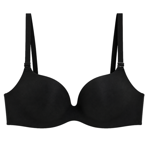 Balconette Push Up Comfort Donna Cotonella Nero ADC20_00002_3