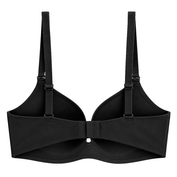 Balconette Push Up Comfort Donna Cotonella Nero ADC20_00002_4