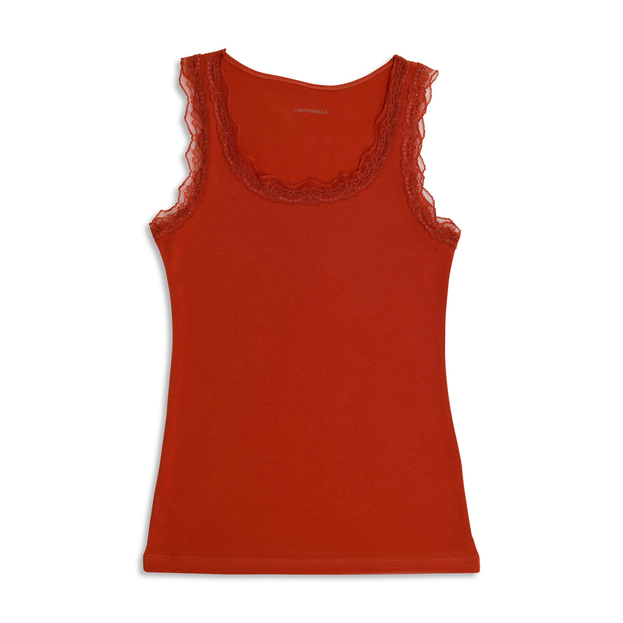 Canotta Donna Cotonella Terracotta ADC46_00093