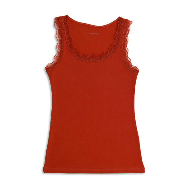 Canotta Donna Cotonella Terracotta ADC46_00093