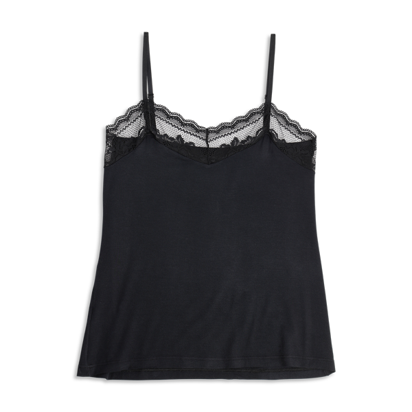 Top Donna Cotonella Nero ADC59_00002_3
