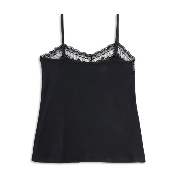 Top Donna Cotonella Nero ADC59_00002_4