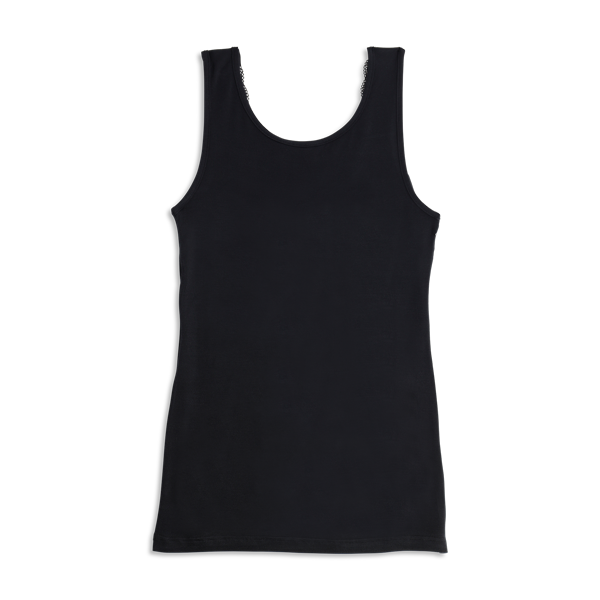 Canotta Donna Cotonella Nero ADC60_00002_4