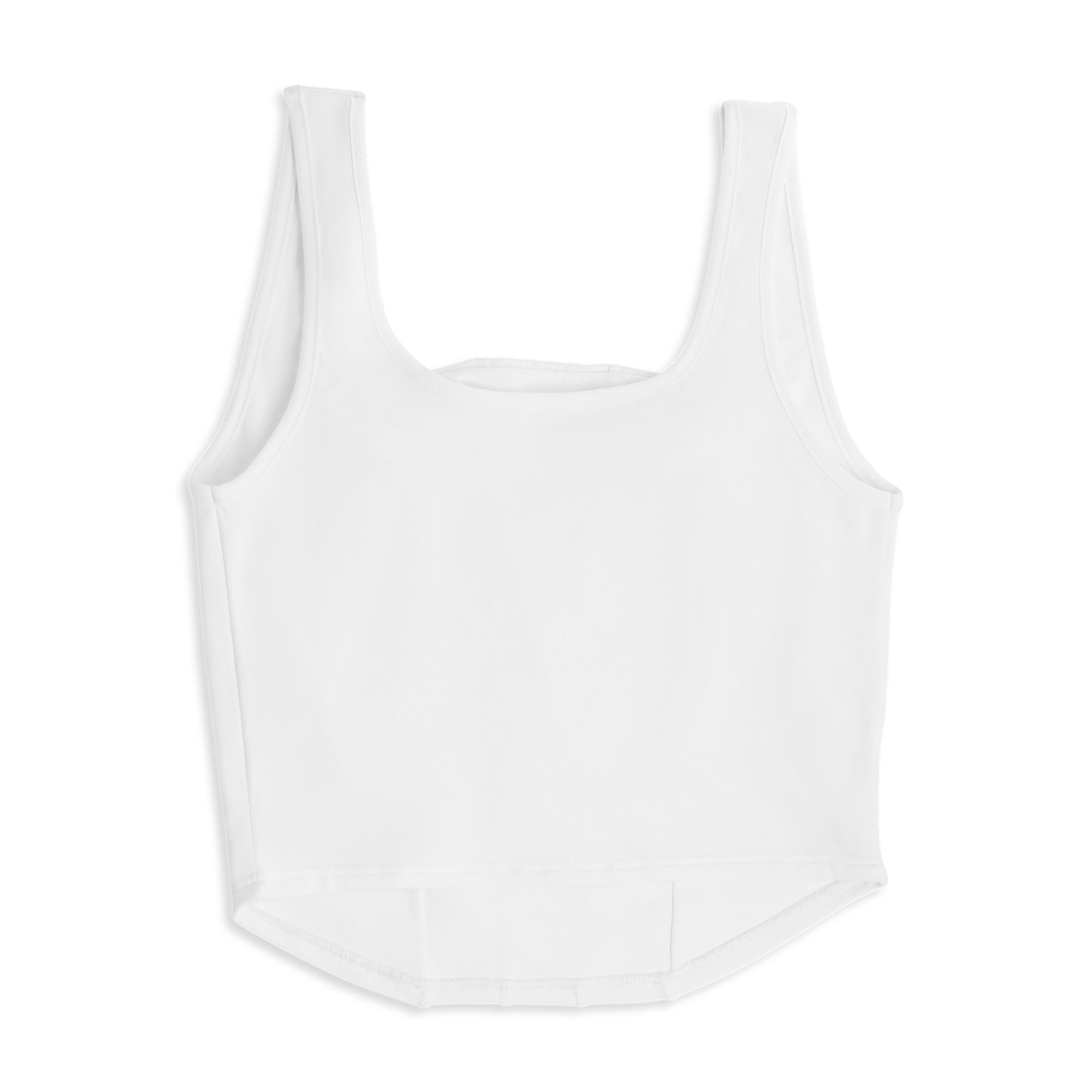 Crop Top Donna Cotonella Bianco ADC67_00001_4