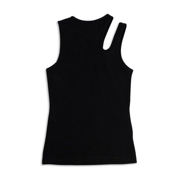 Canotta Donna Cotonella Nero ADC70_00002_4