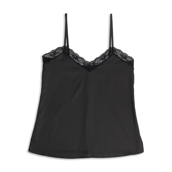 Top Donna Cotonella Nero ADC74_00002_3