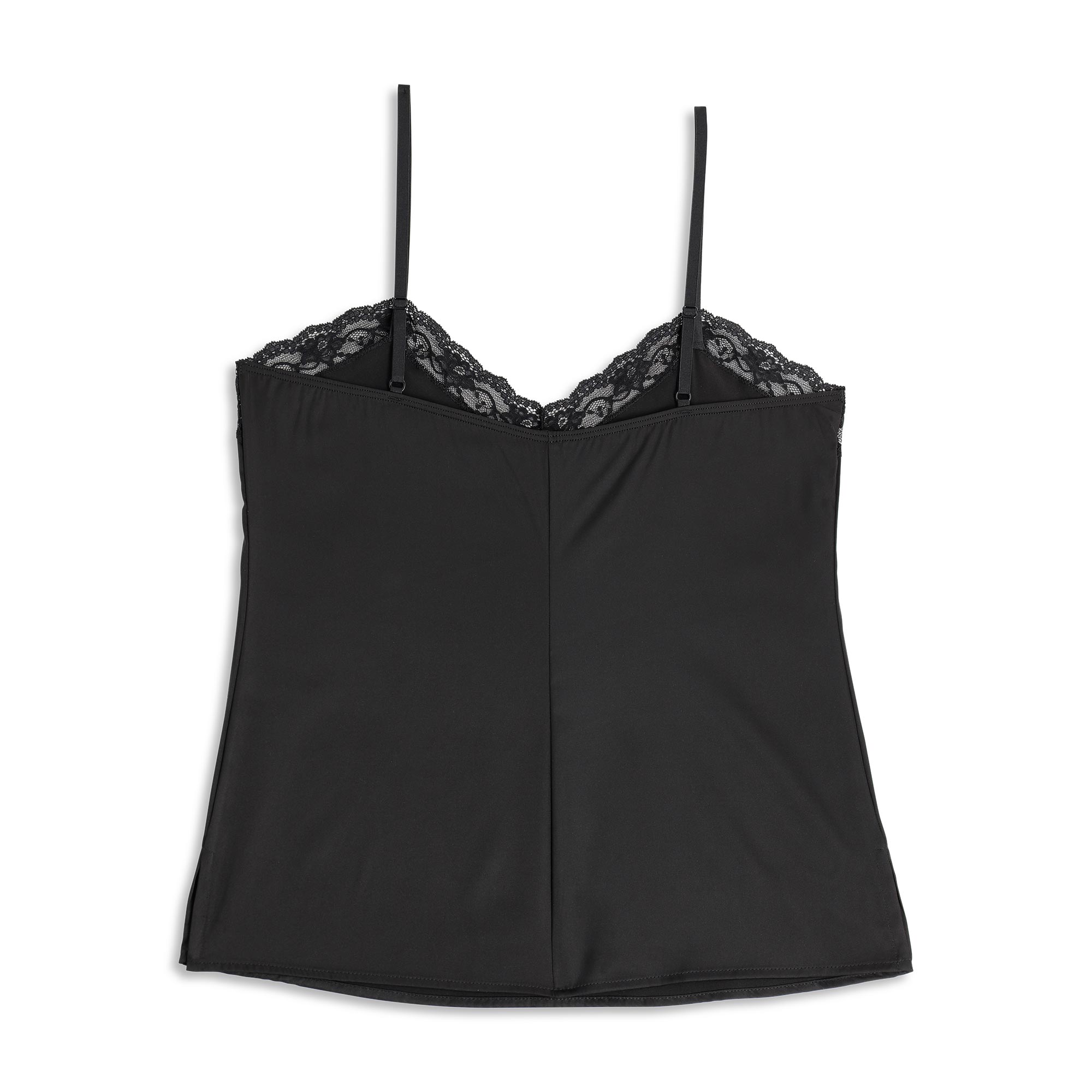 Top Donna Cotonella Nero ADC74_00002_4