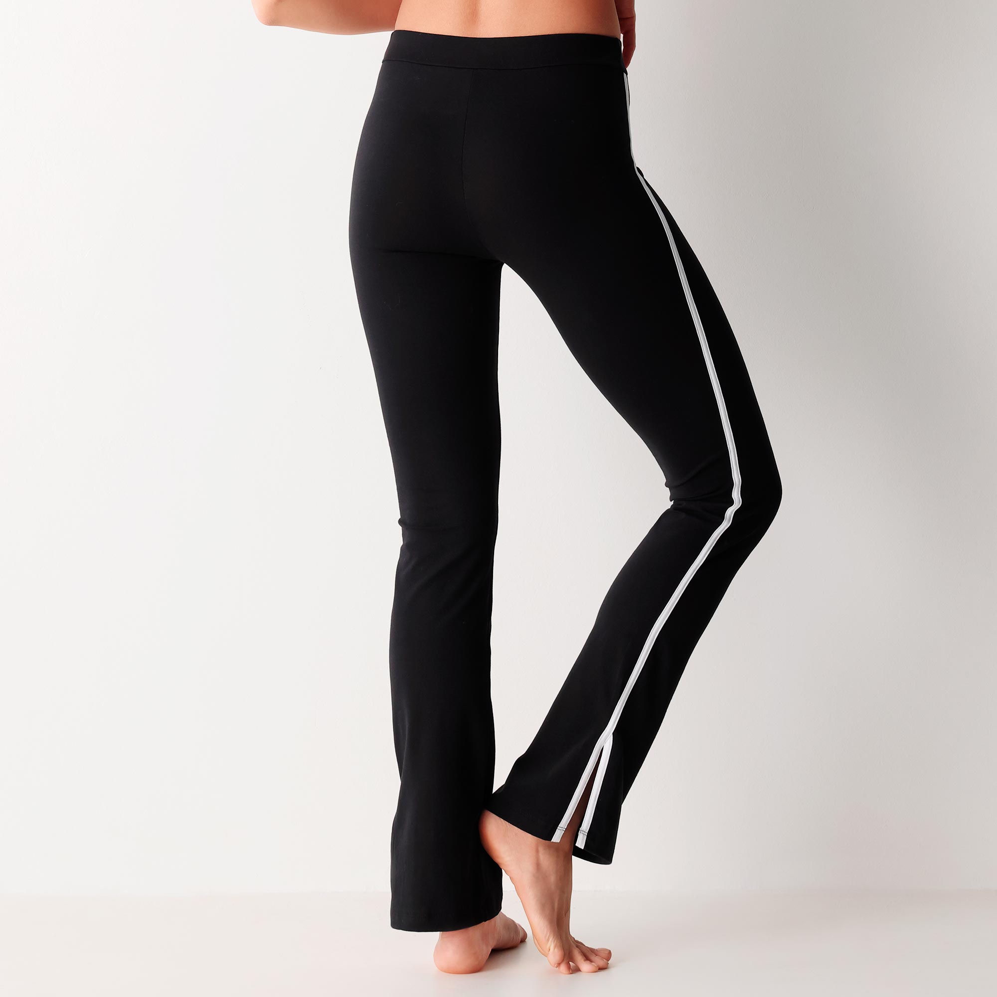 Pantalone Donna Cotonella Nero ADC78_00002_2