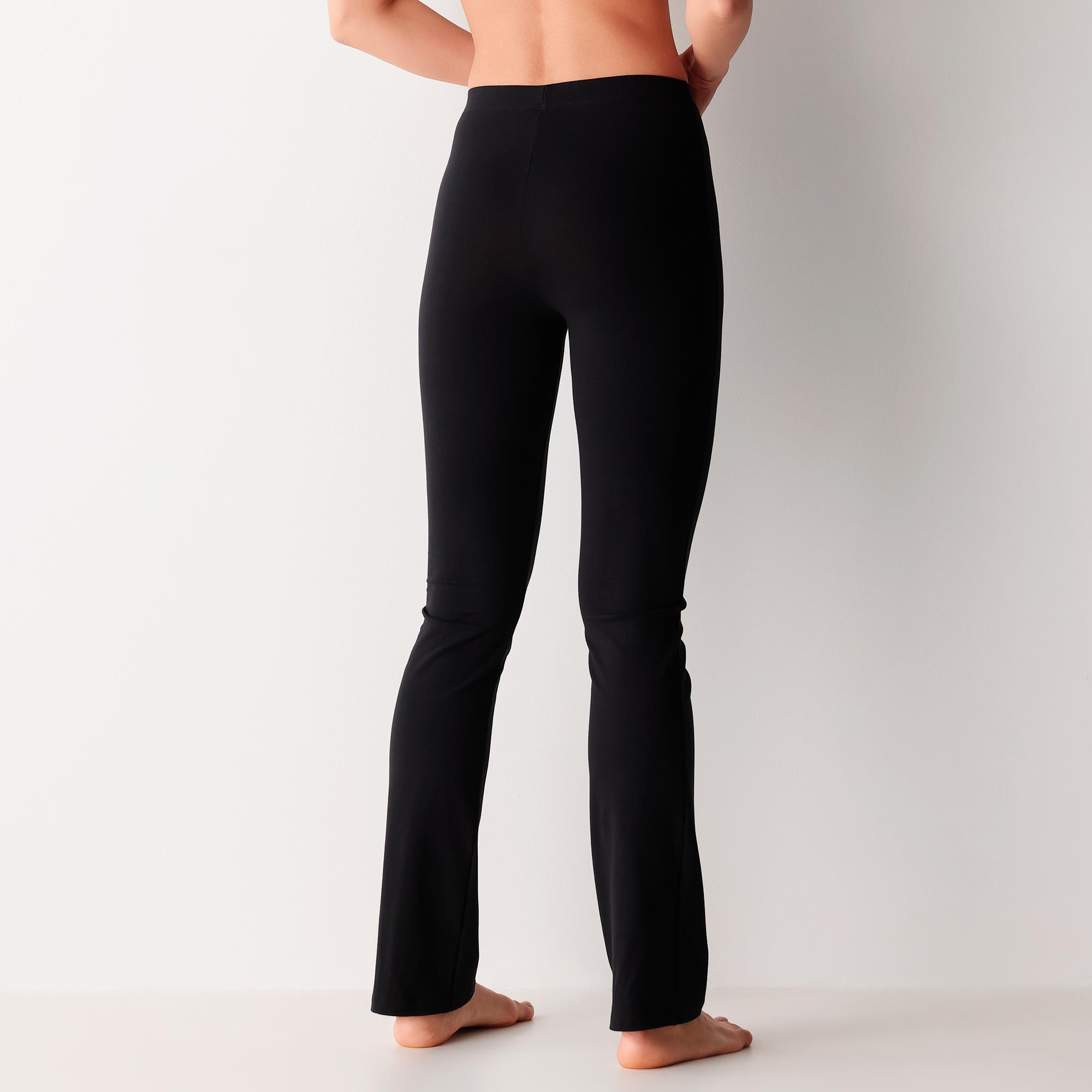 Pantalone Donna Cotonella Nero ADC81_00002