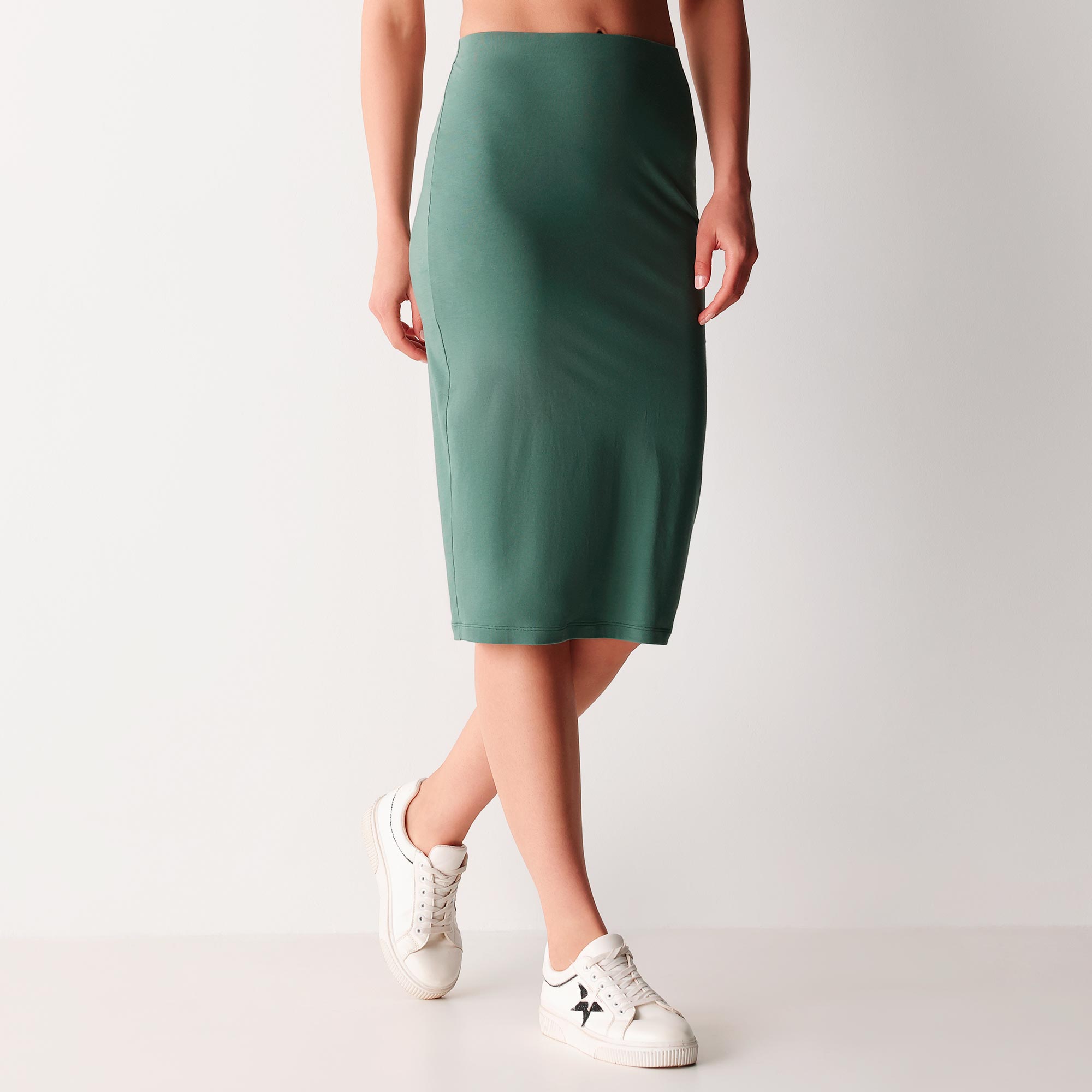 Gonna Donna Cotonella Verde ADC84_00009