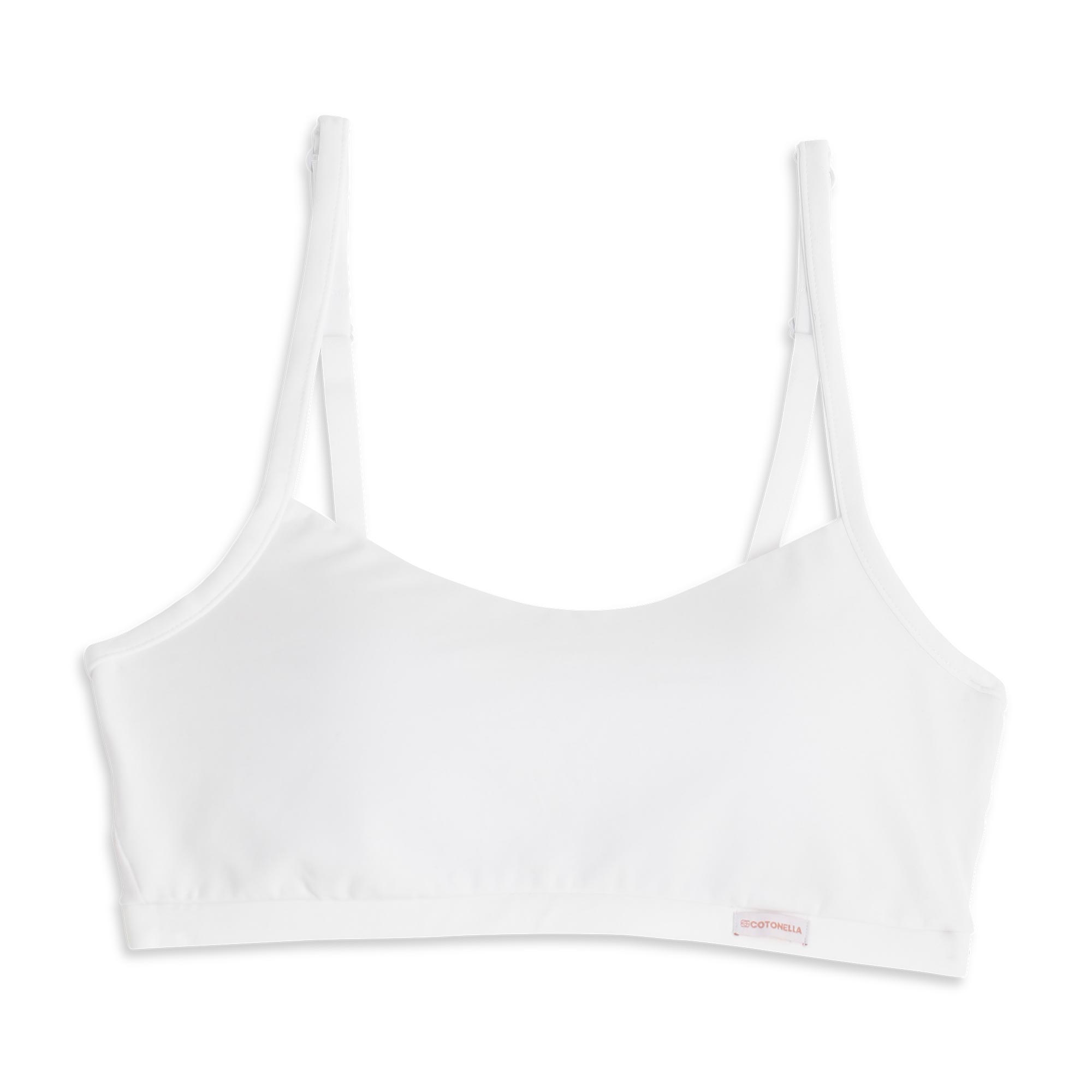 Brassiere Con Coppe Estraibili - Jenny Donna Cotonella Bianco ADD22_00001_3