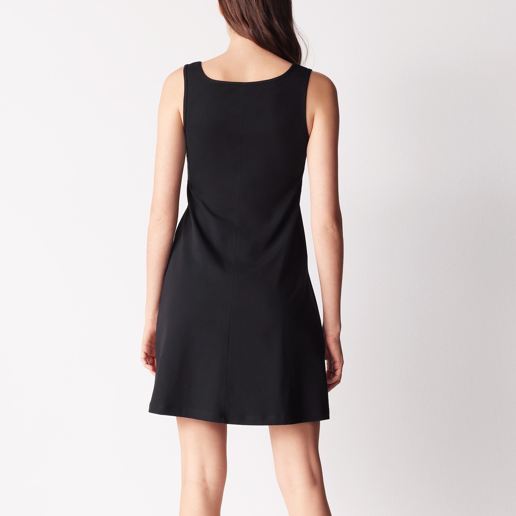 Abito Donna Cotonella Nero ADD43_00002_2