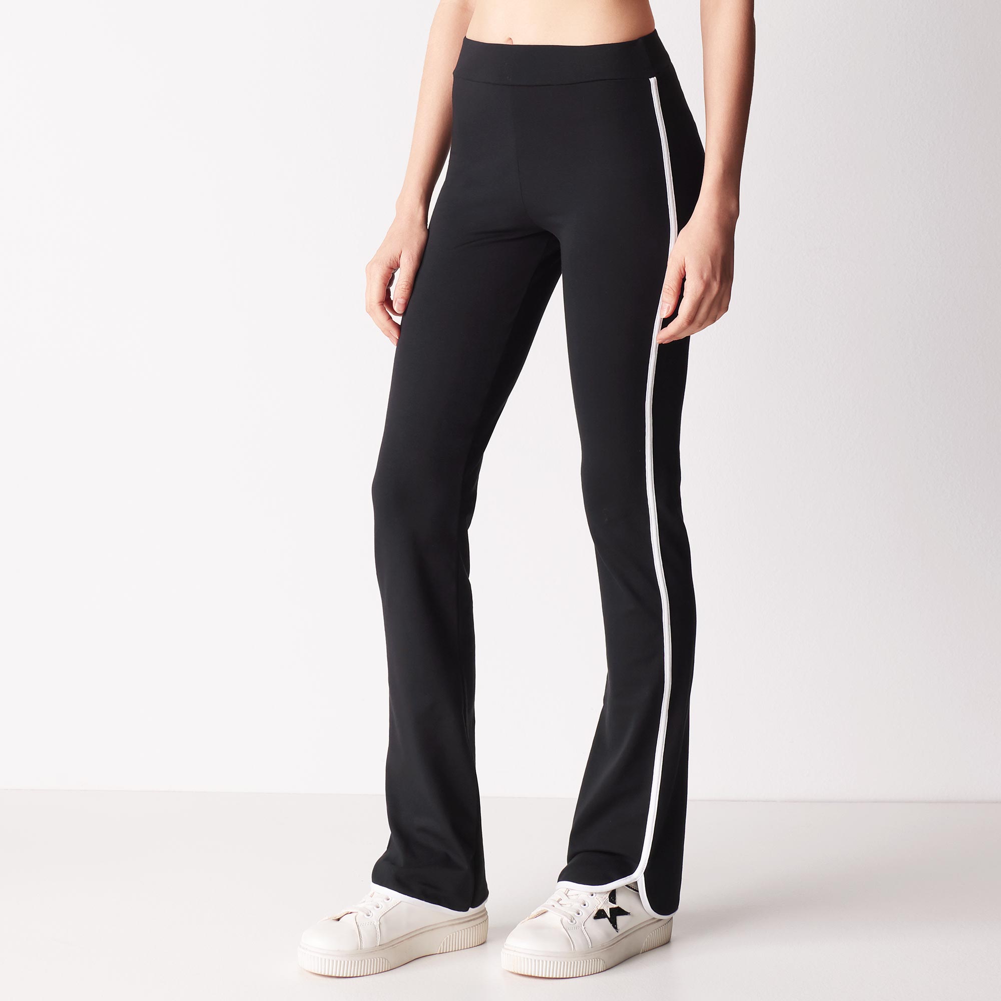 Pantaloni Donna Cotonella Nero ADD44_00002