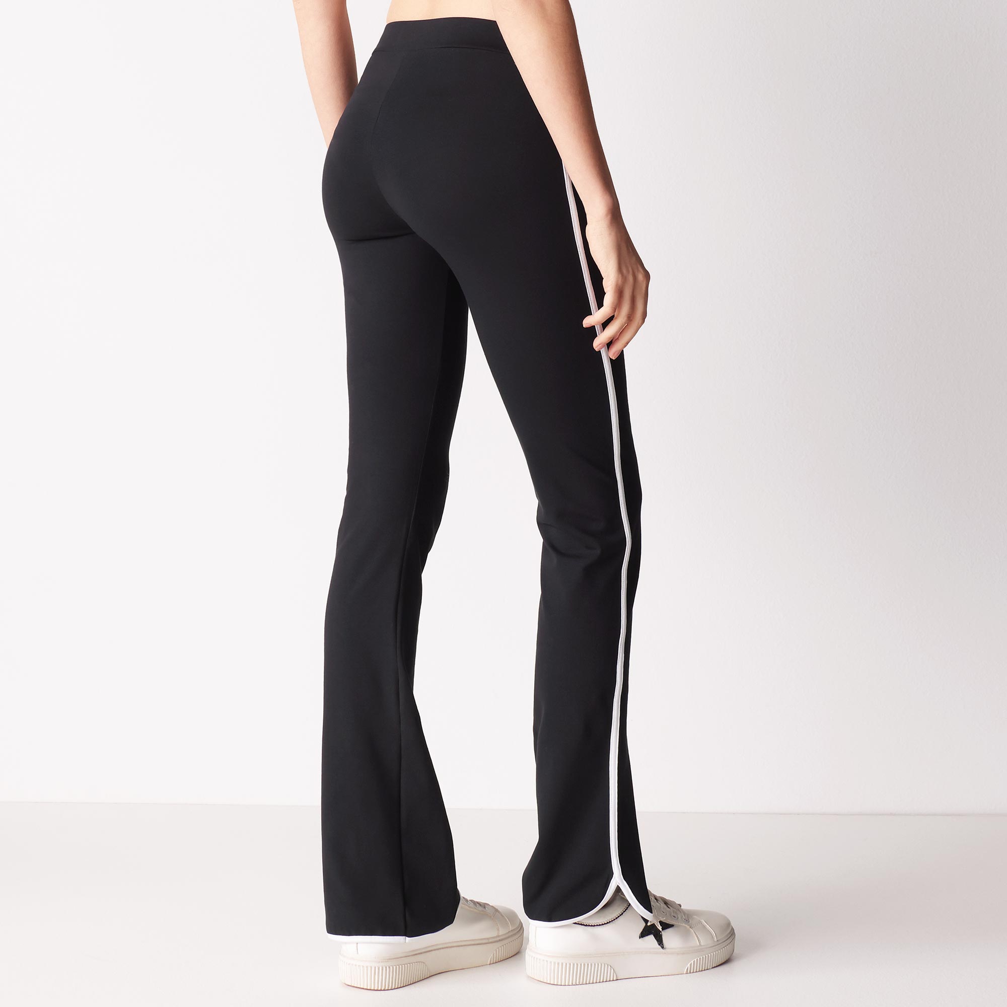 Pantaloni Donna Cotonella Nero ADD44_00002_2