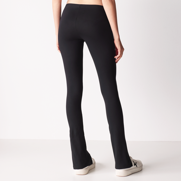 Pantaloni Donna Cotonella Nero ADD45_00002_2