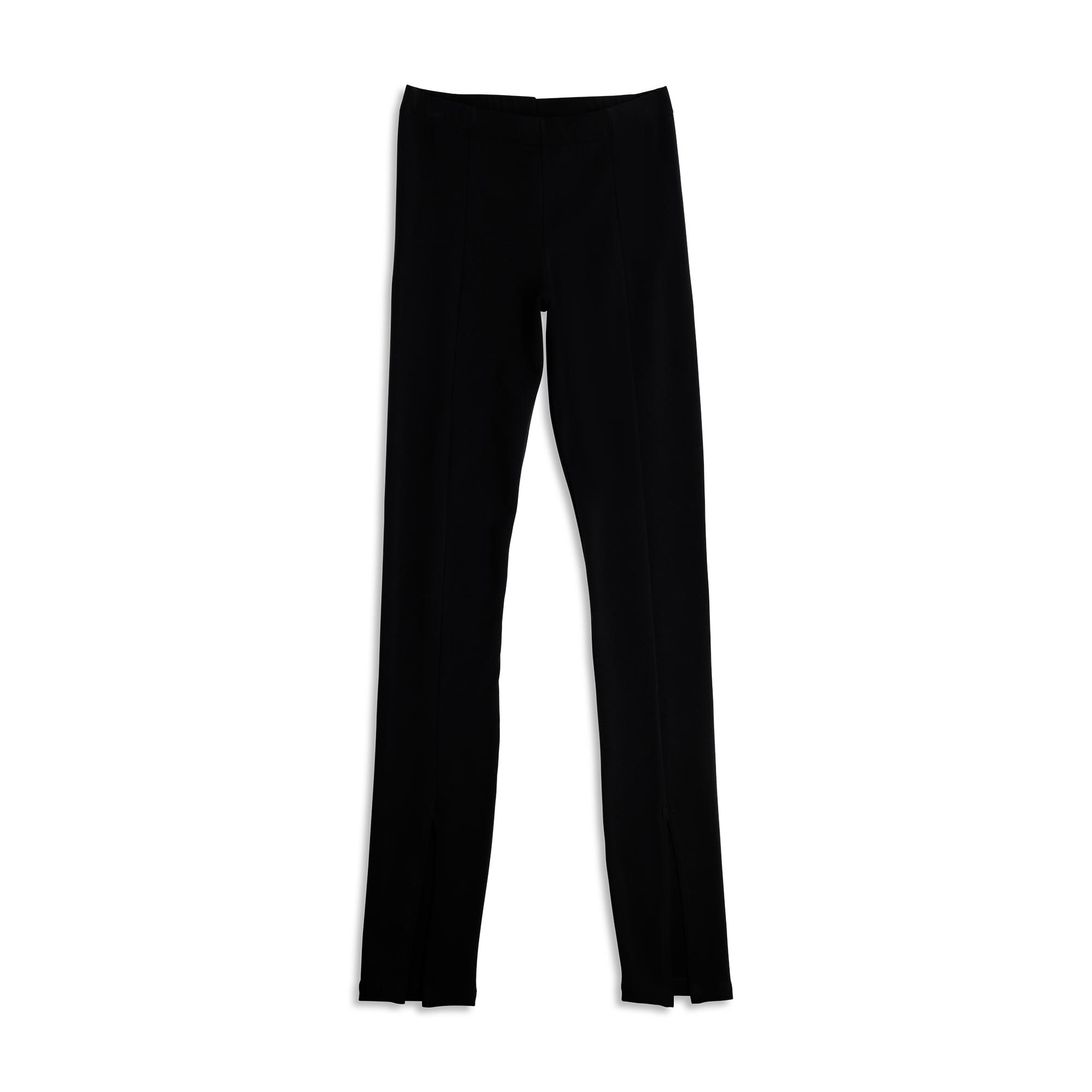 Pantaloni Donna Cotonella Nero ADD45_00002_3