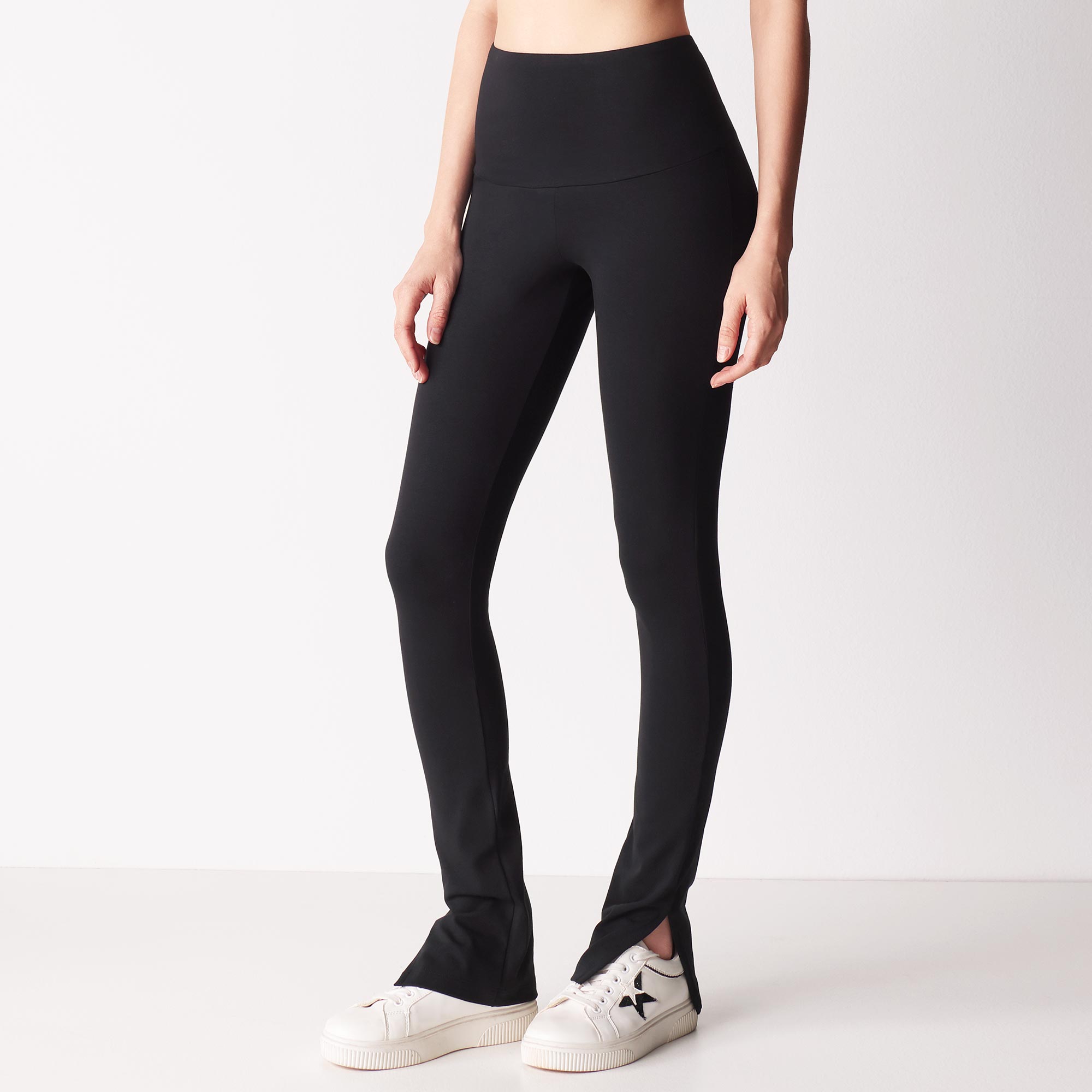 Pantaloni Donna Cotonella Nero ADD46_00002