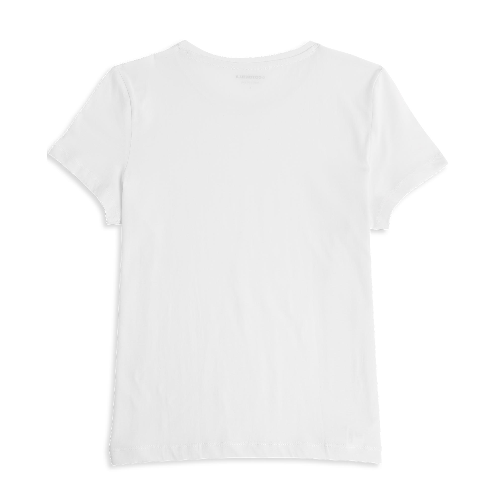 Maglia Girocollo Manica Corta Donna Cotonella Bianco ADD50_00001_4