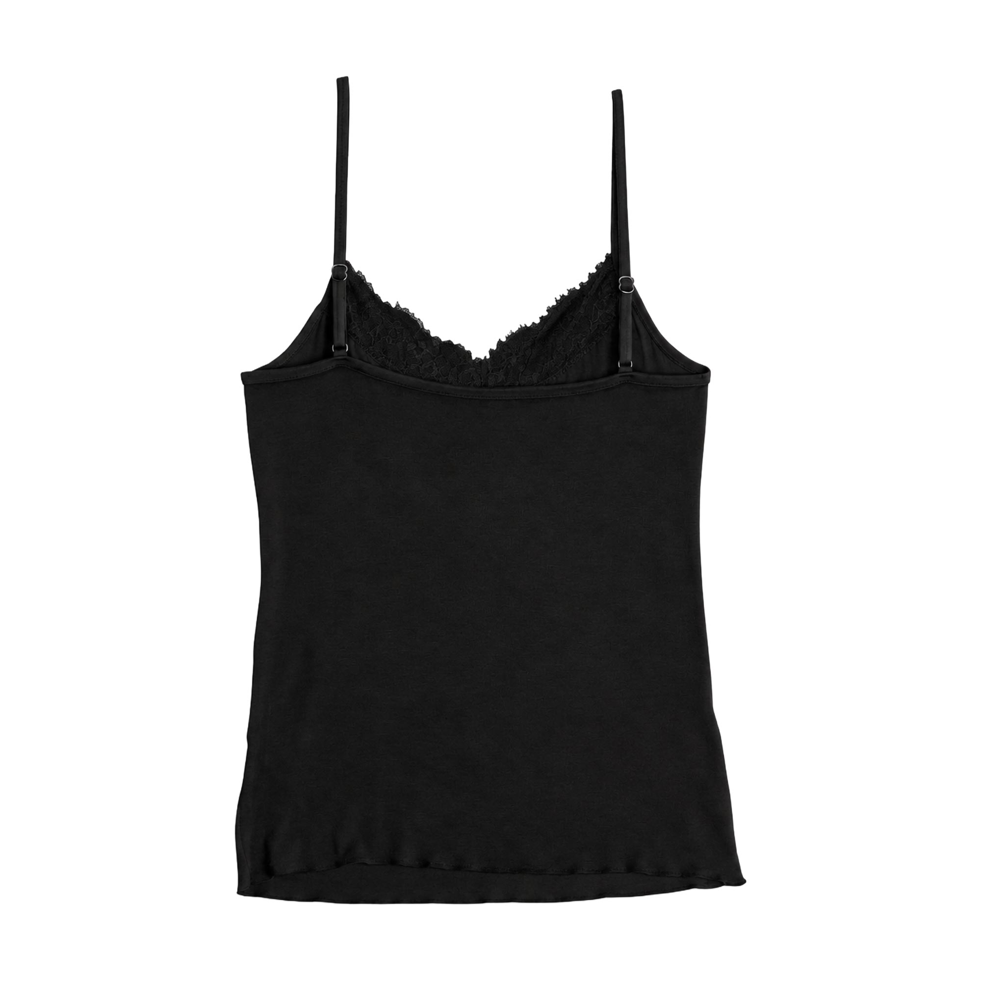 Top Donna Cotonella Nero ADD54_00002_2