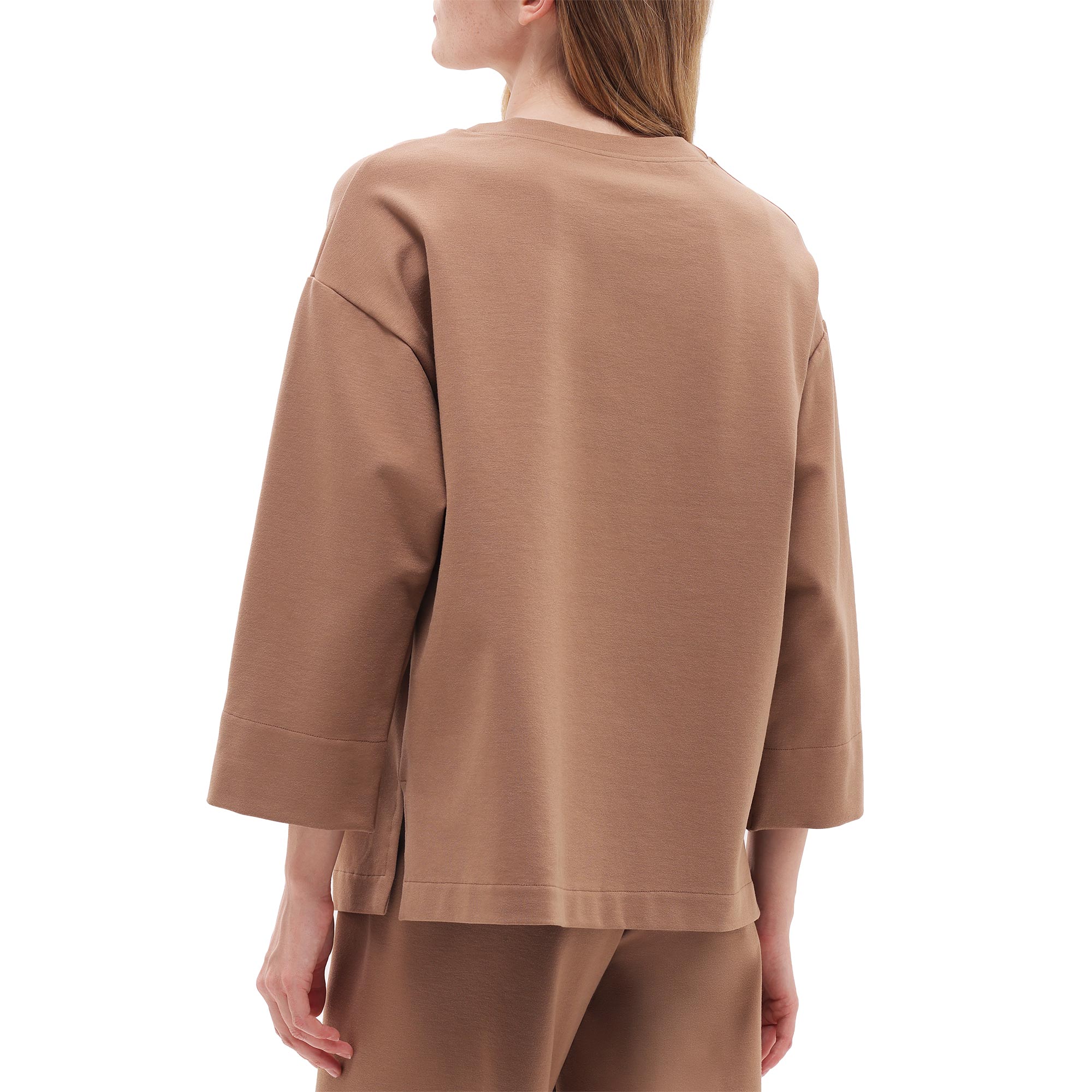 Felpa Donna Cotonella Marrone ADD60_00015_2