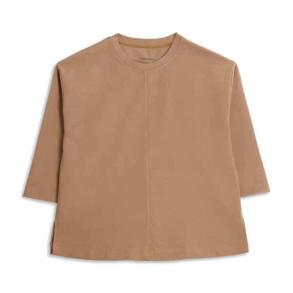 Felpa Donna Cotonella Marrone ADD60_00015_3