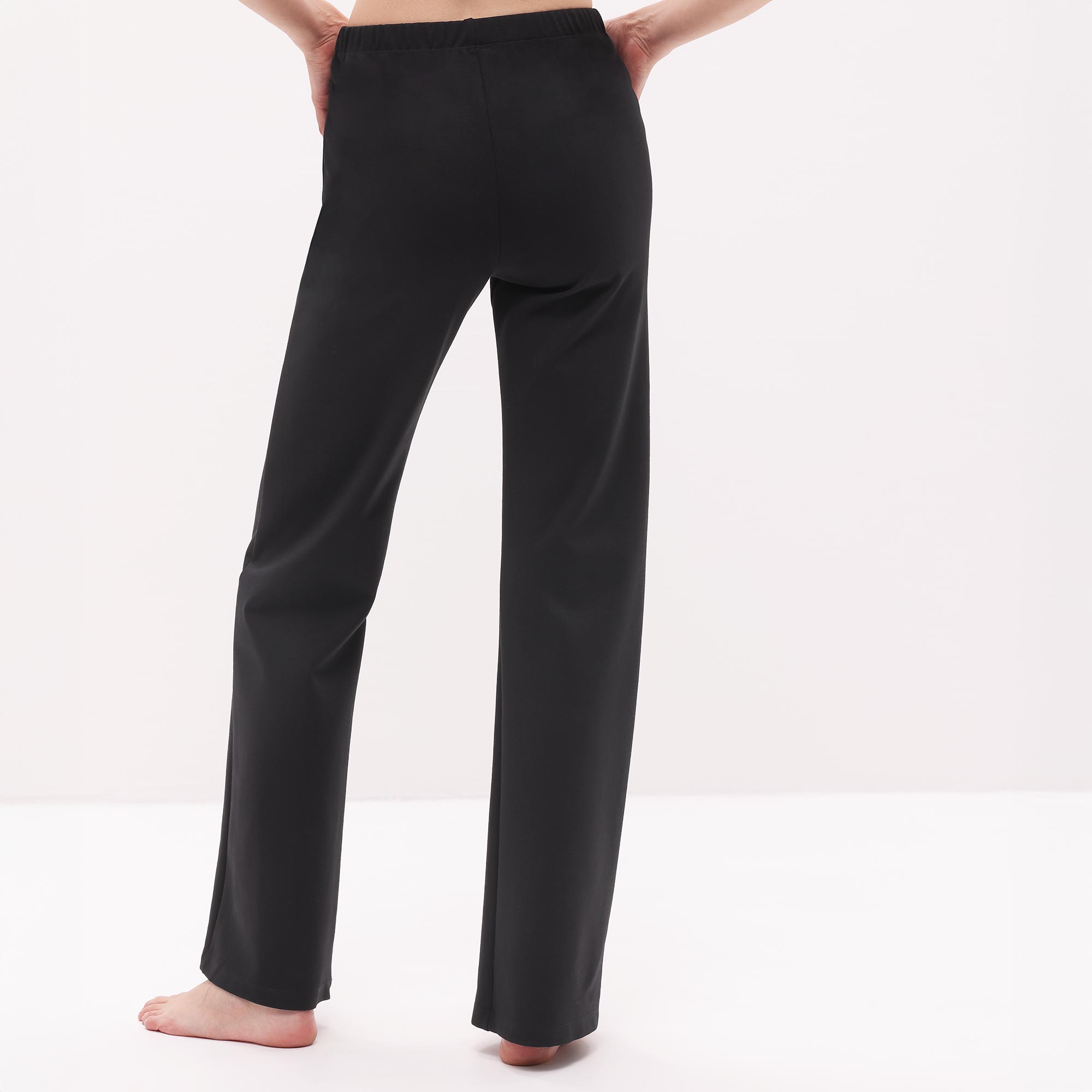 Pantalone Donna Cotonella Nero ADD62_00002_2