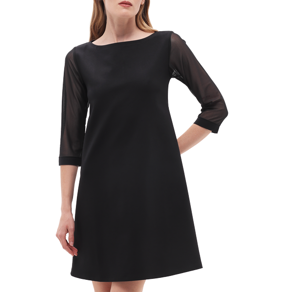 Abito Donna Cotonella Nero ADD63_00002