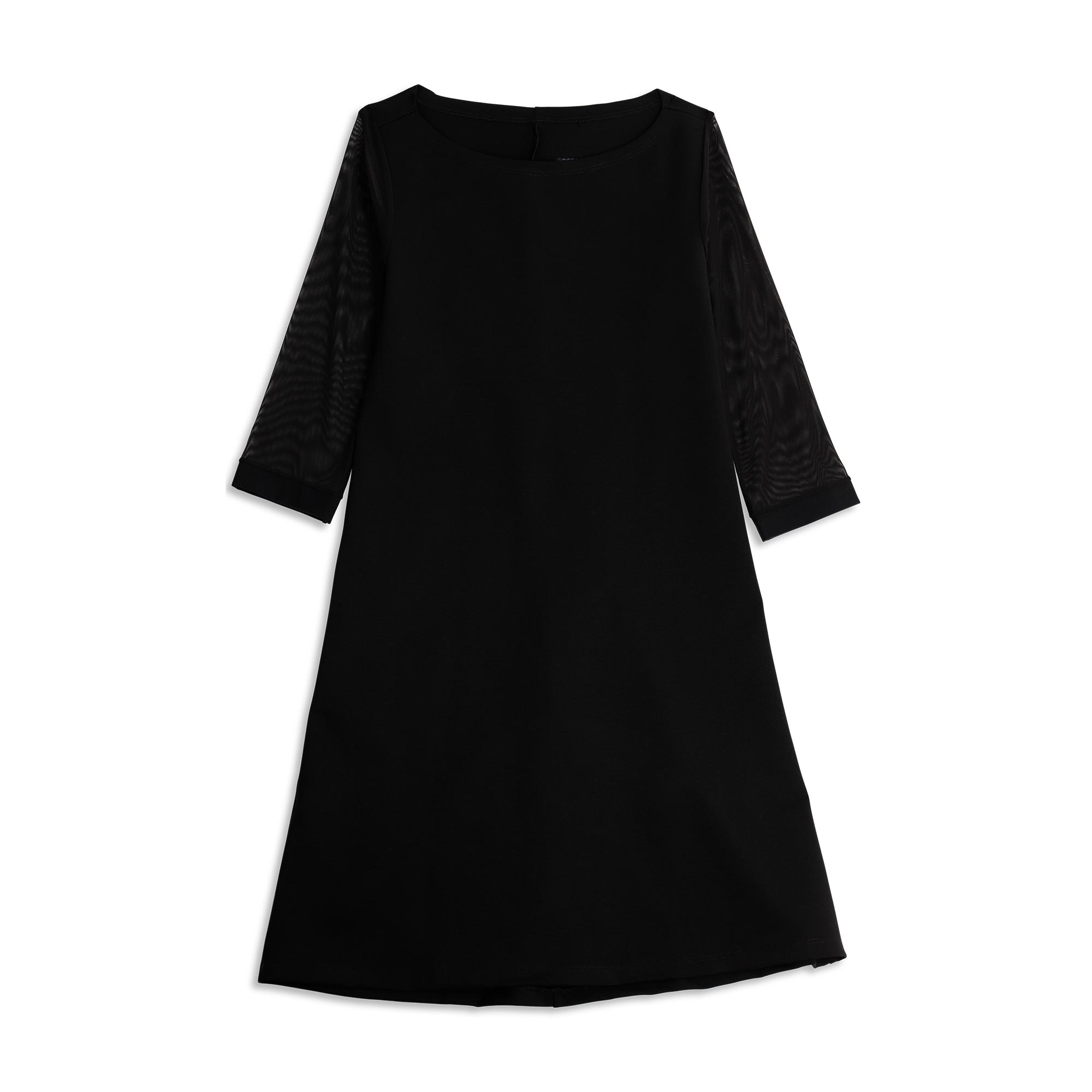 Abito Donna Cotonella Nero ADD63_00002_3