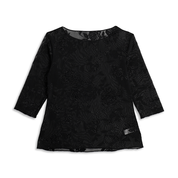 Maglia Girocollo Manica 3/4 Donna Cotonella Nero ADD64_00002_4