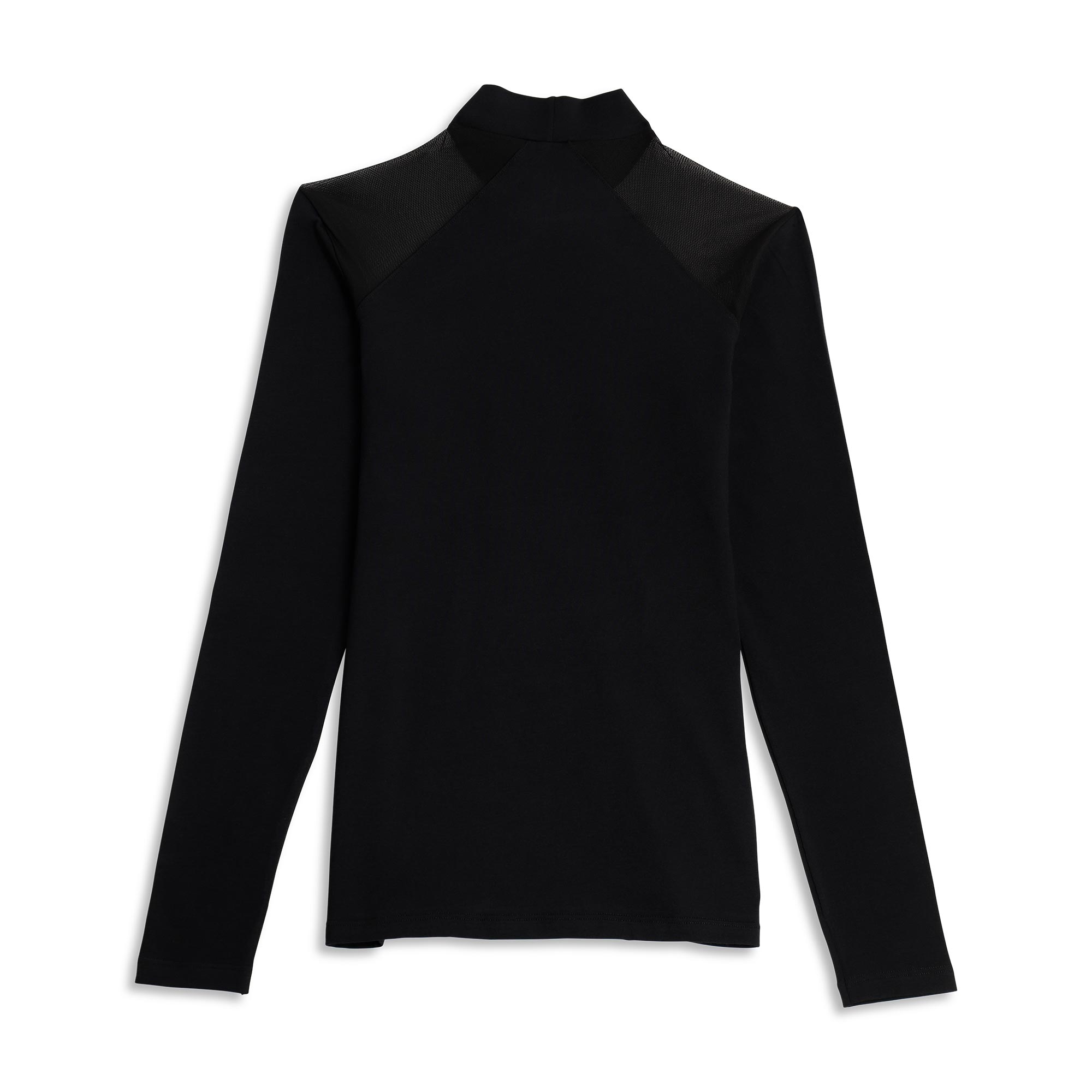 Maglia Lupetto Manica Lunga Donna Cotonella Nero ADD67_00002_4