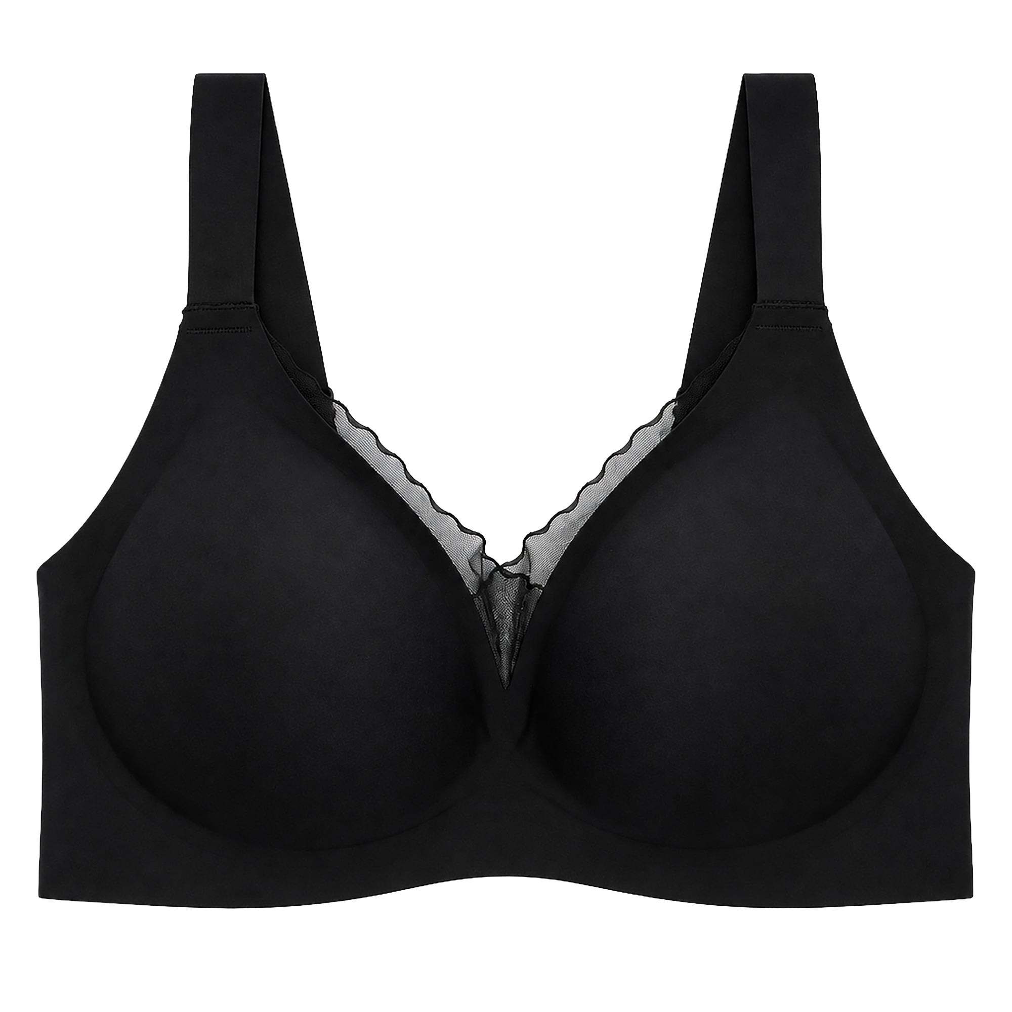 Reggiseno Ultracomfort Per Taglie Alte Donna Cotonella Nero ADD79_00002_3