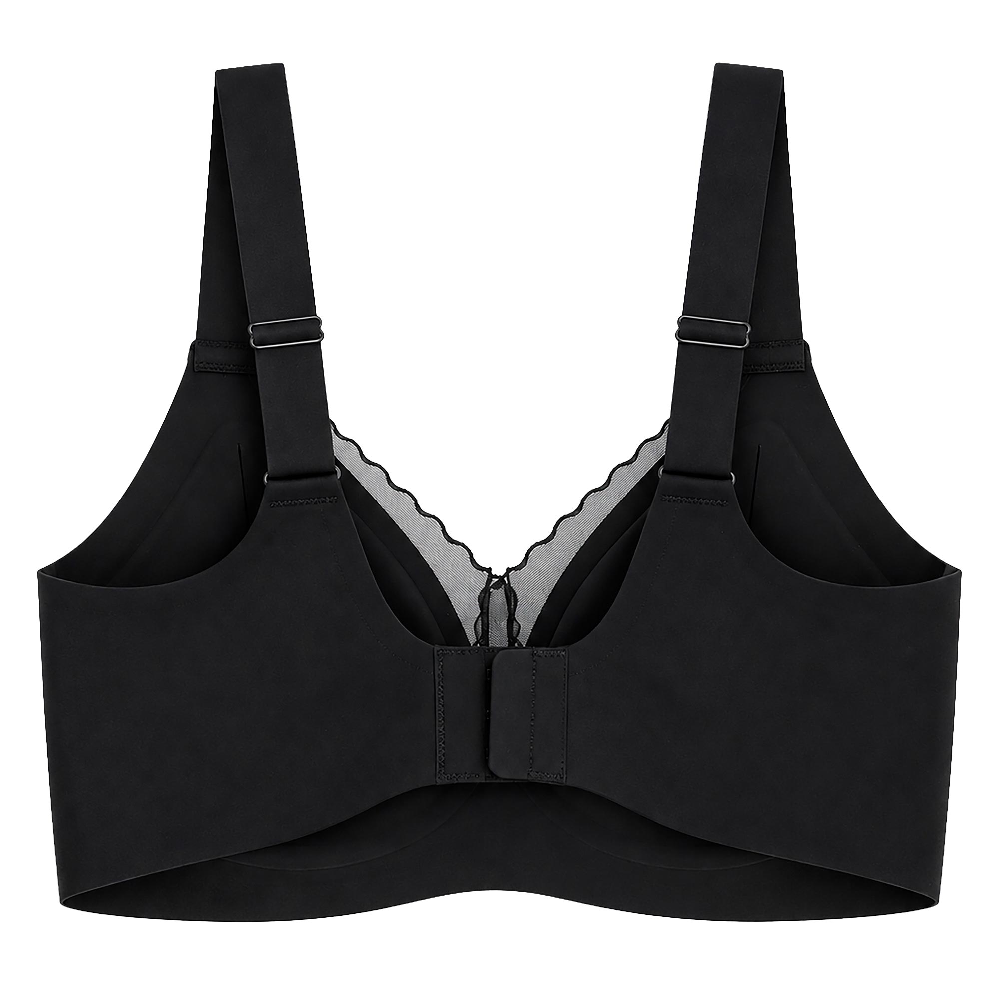 Reggiseno Ultracomfort Per Taglie Alte Donna Cotonella Nero ADD79_00002_4