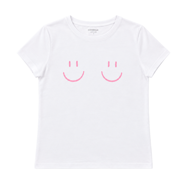 Maglia Girocollo Manica Corta Donna Cotonella