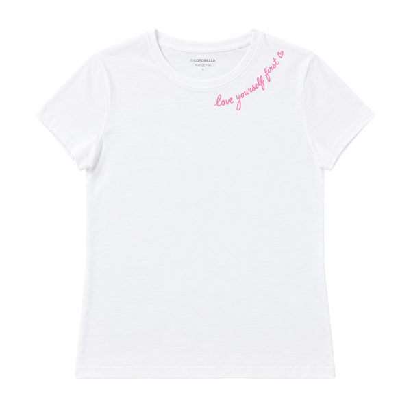 Maglia Girocollo Manica Corta Donna Cotonella