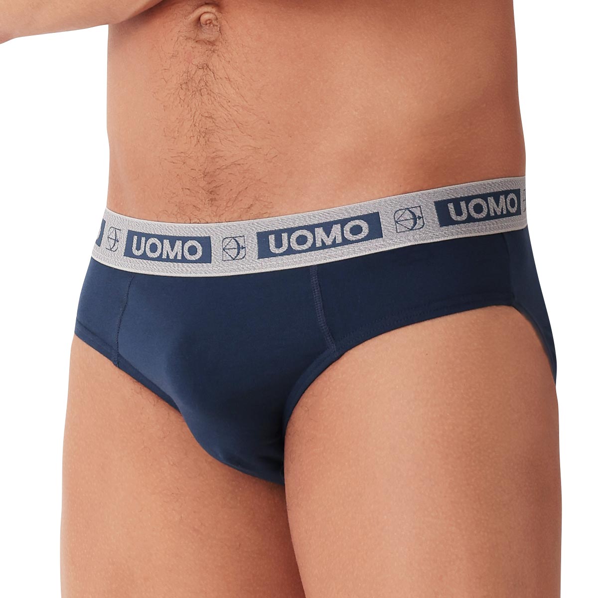 Slip Uomo Cotonella Blu AU108_0C014